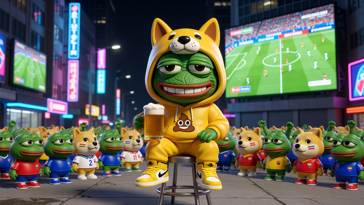 街头看世界杯